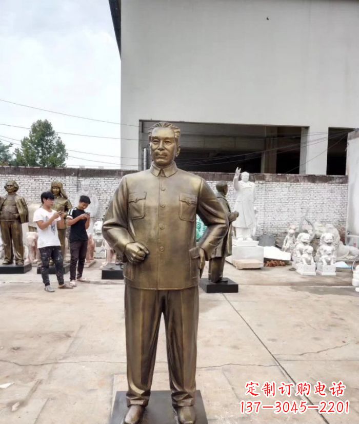 南京周恩来铜雕 (3)