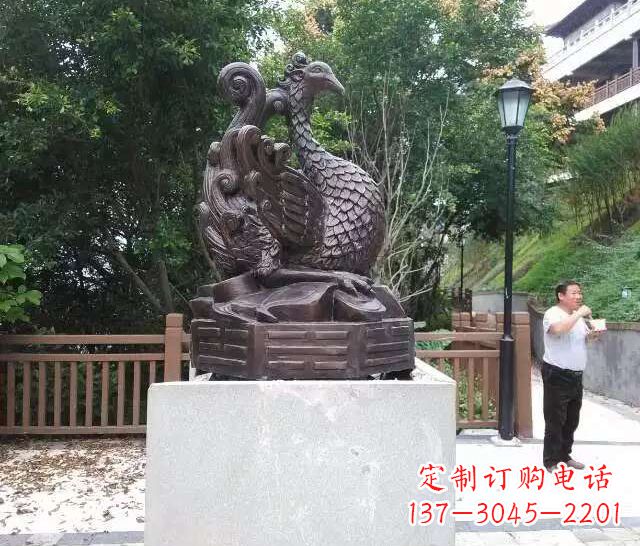 南京朱雀神兽雕塑