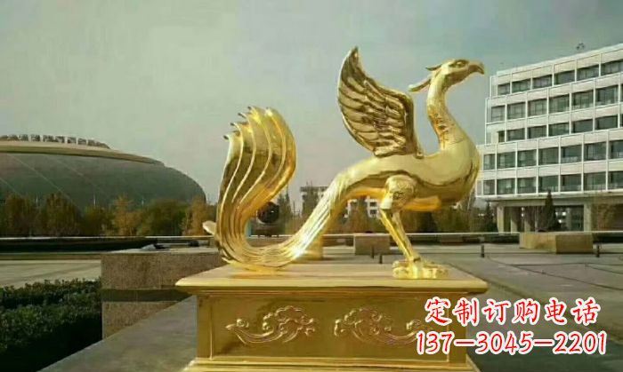 南京朱雀铜雕