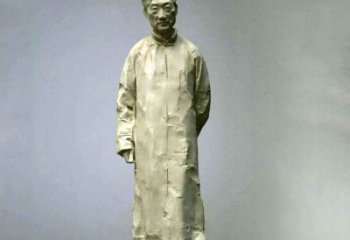 南京徐悲鸿雕塑像石雕历史名人雕像
