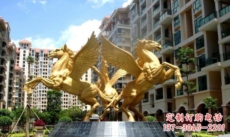 南京铸铜飞马雕塑