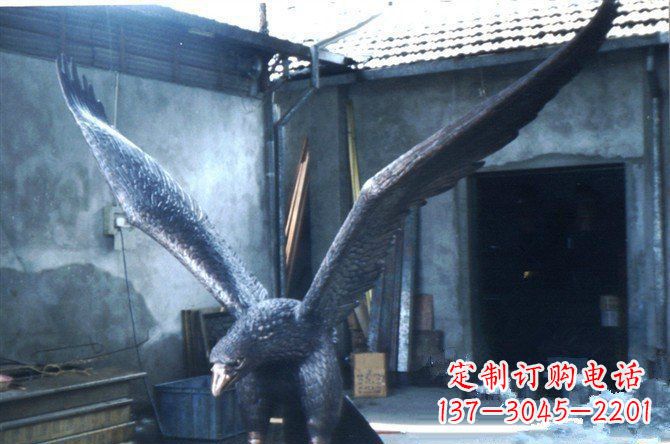 南京铸铜老鹰企业动物铜雕
