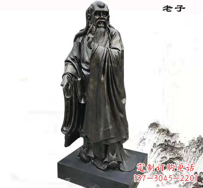 南京铸铜老子雕塑