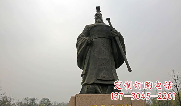 南京铸铜刘邦雕塑