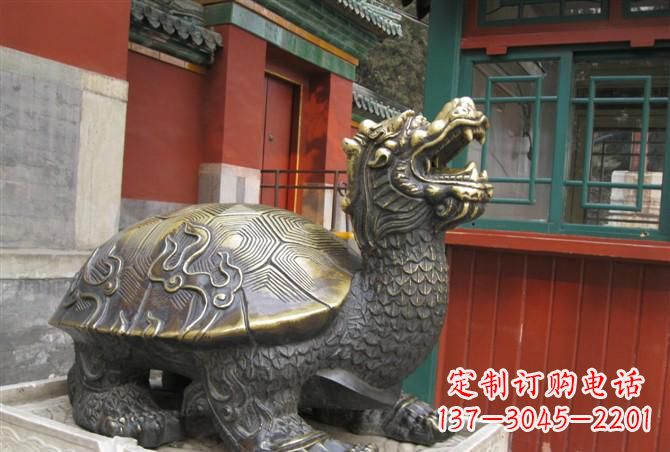 南京铸铜龙龟雕塑