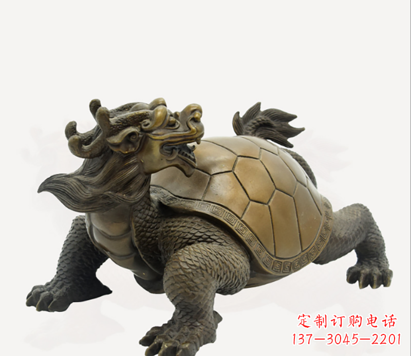 南京招财龙龟铜雕